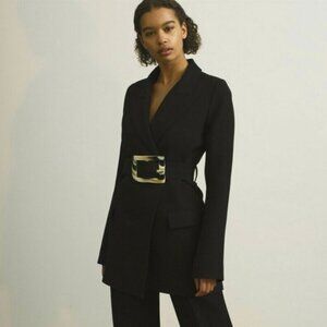 Paris Georgia Sebastian Blazer Dress in Black Small